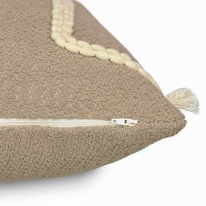 Kussensloop Lines polyester - beige - Beige