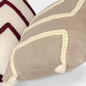 Kussensloop Lines polyester - beige - Beige