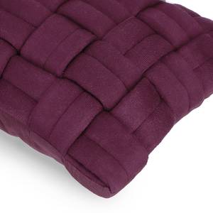 Kussensloop Basket polyester - auberginekleurig - Aubergine