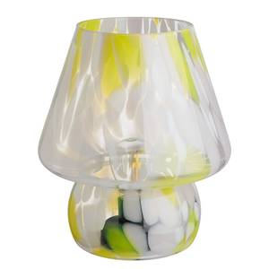 LED-Leuchte MISS MARBLE Farbglas - Gelb - Höhe: 21 cm
