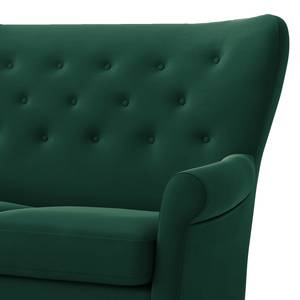 2-Sitzer Sofa Cudeiro Samt Ravi: Antikgrün