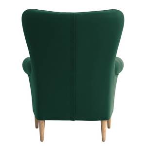 Fauteuil à oreilles Cudeiro Velours Ravi: Vert vieilli