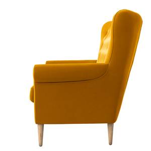 3-Sitzer Sofa Cudeiro Samt Ravi: Senfgelb