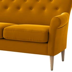 3-Sitzer Sofa Cudeiro Samt Ravi: Senfgelb