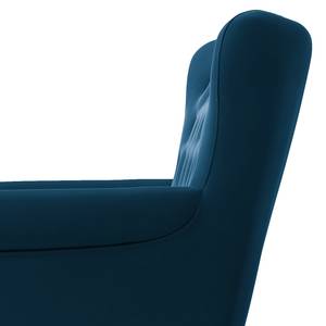 2-Sitzer Sofa Cudeiro Samt Ravi: Marineblau