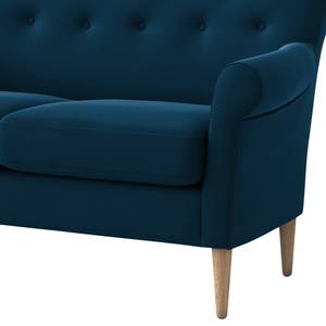 2-Sitzer Sofa Cudeiro Samt Ravi: Marineblau