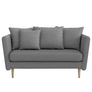 2-Sitzer Sofa Paleras Microfaser Sole: Antikgrau