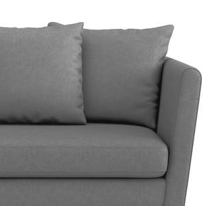 2-Sitzer Sofa Paleras Microfaser Sole: Antikgrau