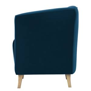 Fauteuil cocktail Estallo Velours Ravi: Bleu marine