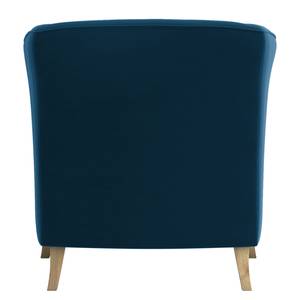 Fauteuil cocktail Estallo Velours Ravi: Bleu marine