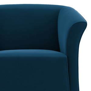 Fauteuil cocktail Estallo Velours Ravi: Bleu marine