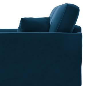 2-Sitzer Sofa Estallo Samt Ravi: Marineblau