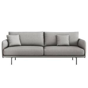 3-Sitzer Sofa Billela Microfaser Sole: Hellgrau