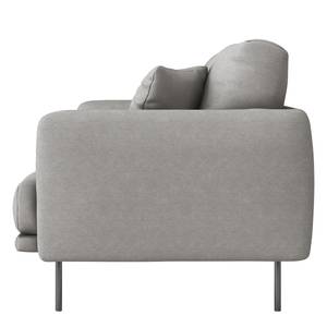 3-Sitzer Sofa Billela Microfaser Sole: Hellgrau