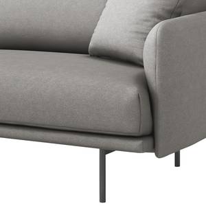 3-Sitzer Sofa Billela Microfaser Sole: Hellgrau