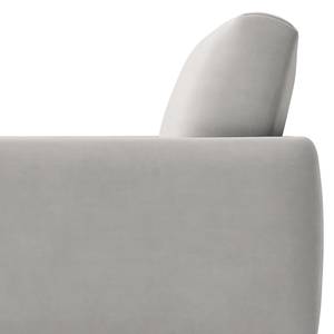 Fauteuil Erretes Velours Velina: Bleu gris