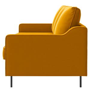 3-Sitzer Sofa Brocheros Samt Ravi: Senfgelb