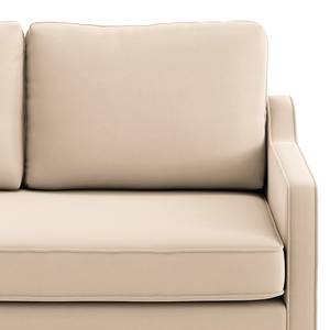 2-Sitzer Sofa Brocheros Samt Ravi: Creme