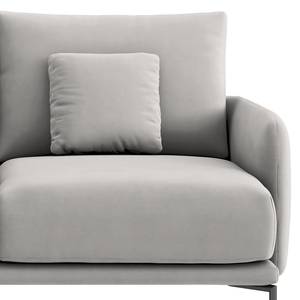 2-Sitzer Sofa Erretes Samt Velina: Blaugrau