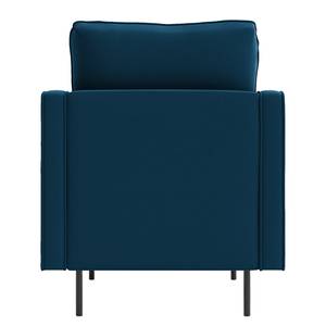 Fauteuil Brocheros Velours Ravi: Bleu marine