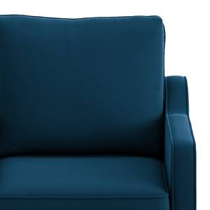 Fauteuil Brocheros Velours Ravi: Bleu marine