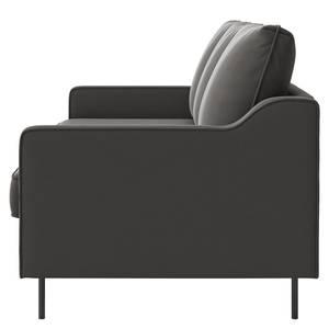 3-Sitzer Sofa Brocheros Samt Ravi: Grau