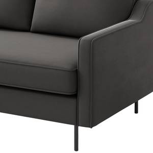 3-Sitzer Sofa Brocheros Samt Ravi: Grau