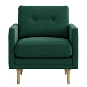 Fauteuil Drova Velours Ravi: Vert vieilli