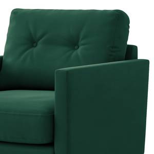 Fauteuil Drova Velours Ravi: Vert vieilli