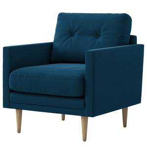 Fauteuil Drova Velours Ravi: Bleu marine