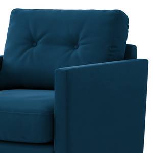 Fauteuil Drova Velours Ravi: Bleu marine