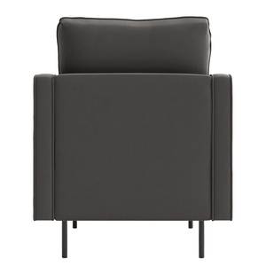 Fauteuil Brocheros Velours Ravi: Gris