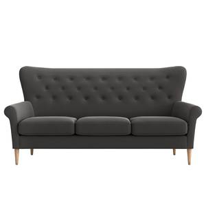 3-Sitzer Sofa Cudeiro Samt Ravi: Grau