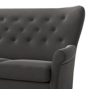 3-Sitzer Sofa Cudeiro Samt Ravi: Grau