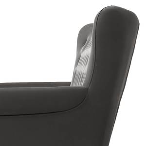 3-Sitzer Sofa Cudeiro Samt Ravi: Grau