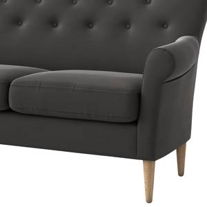 3-Sitzer Sofa Cudeiro Samt Ravi: Grau