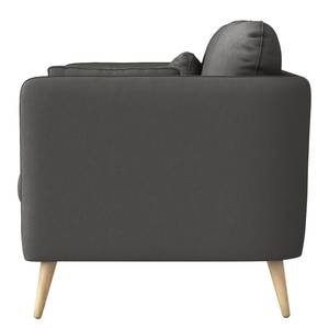 3-Sitzer Sofa Belmil Microfaser Sole: Graphit