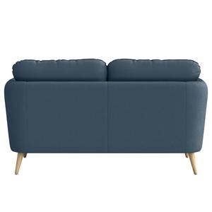 2-Sitzer Sofa Belmil Microfaser Sole: Dunkelblau