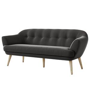 3-Sitzer Sofa Dosrius Samt Ravi: Grau