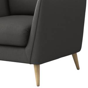 Fauteuil Belmil Microvezel Sole: Grafietkleurig