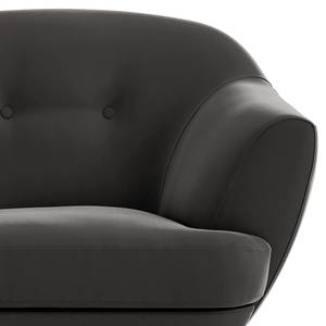 Fauteuil Dosrius Velours Ravi: Gris