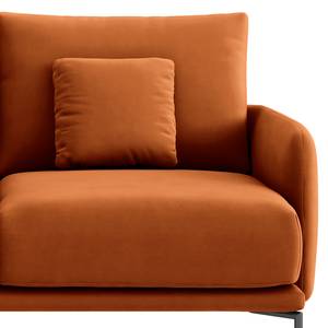 2-Sitzer Sofa Erretes Samt Velina: Orange