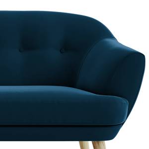 3-Sitzer Sofa Dosrius Samt Ravi: Marineblau