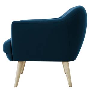 2-Sitzer Sofa Dosrius Samt Ravi: Marineblau