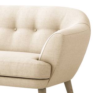 2-Sitzer Sofa Dosrius Strukturstoff Auma: Beige