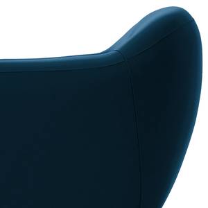 Fauteuil Dosrius Velours Ravi: Bleu marine