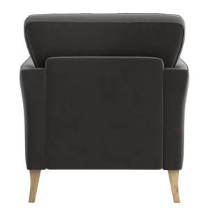 Fauteuil Estallo Velours Ravi: Grijs