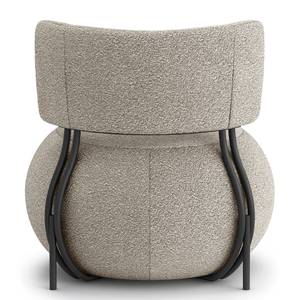 Fauteuil lounge Belianes Tissu Bouclé Asta: Caramel