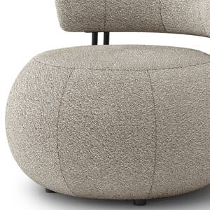 Fauteuil lounge Belianes Tissu Bouclé Asta: Caramel