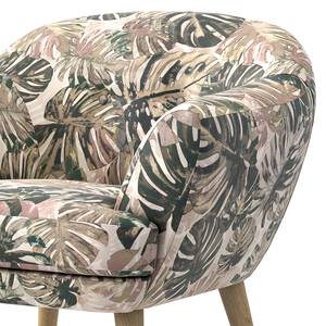 Fauteuil Dosrius Microfibre Julis: Feuille de palmier